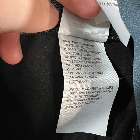 Women With Control Tall Tummy Control Pedal Pushers Black, Tall 1X - Picture 7 of 8